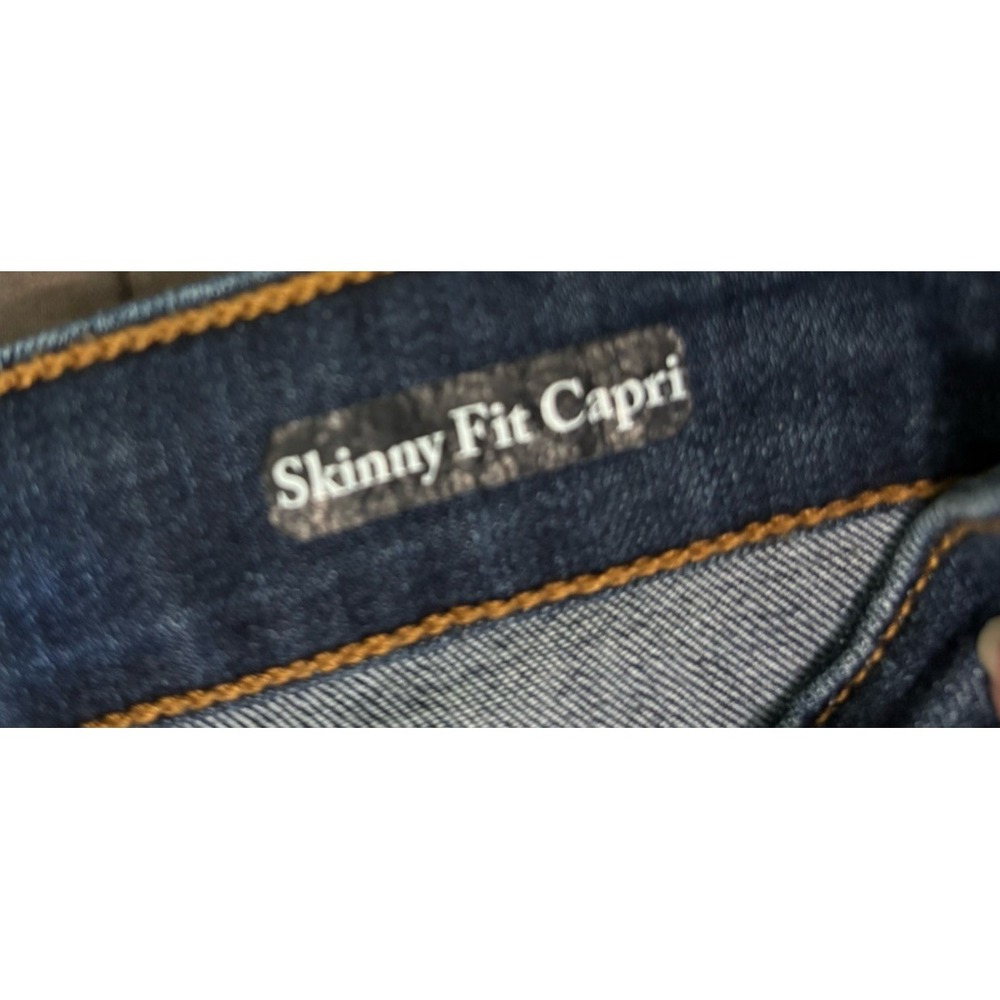 Judy Blue Jeans Skinny Fit Capri Size 3/26 Dark Wash JB72115-DK - Picture 4 of 7